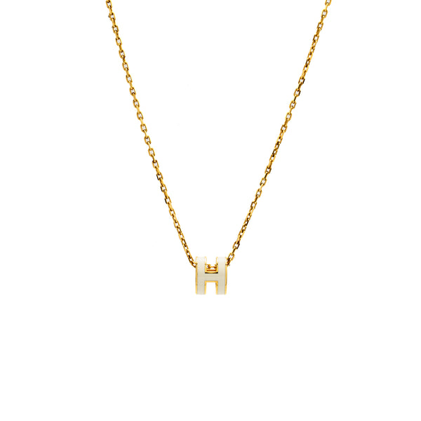 Hermes Mini Pop H pendant light yellow SHW