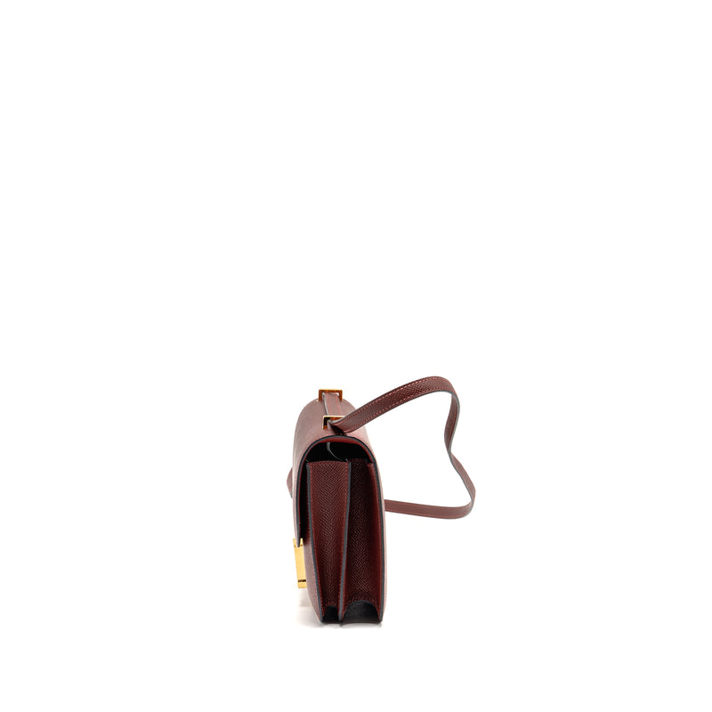 Hermes Constance Mini Epsom Rough H GHW Stamp W