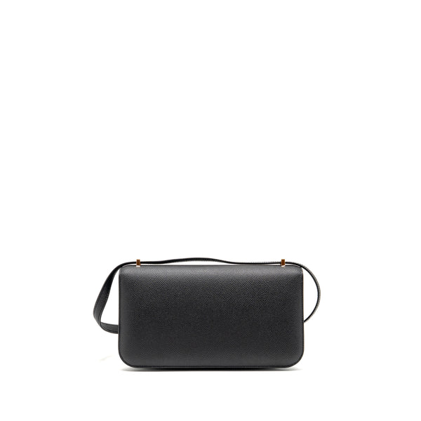 HERMES Constance Elan Epsom Black RGHW Stamp W