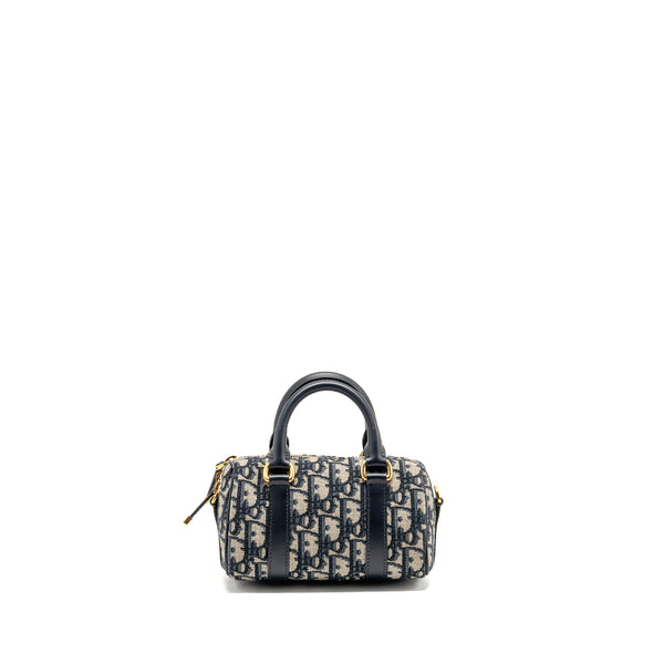Dior Groove 17 Nano Bag Dior Oblique Jacquard Blue GHW