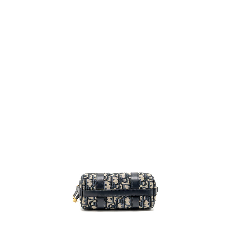 Dior Groove 17 Nano Bag Dior Oblique Jacquard Blue GHW