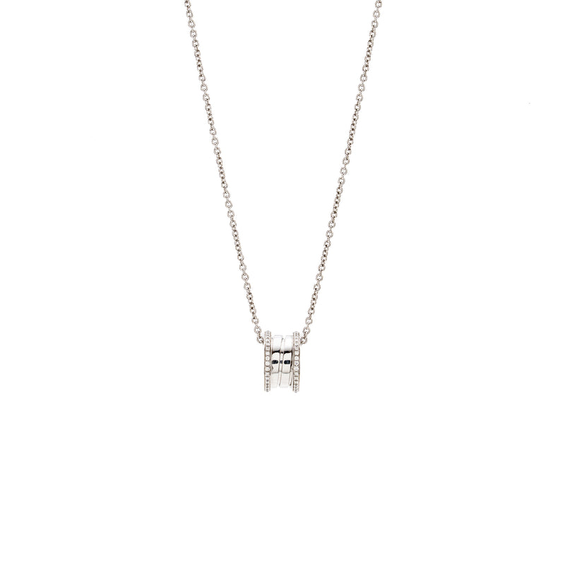 Bvlgari B.zero1 Necklace White Gold, Diamonds