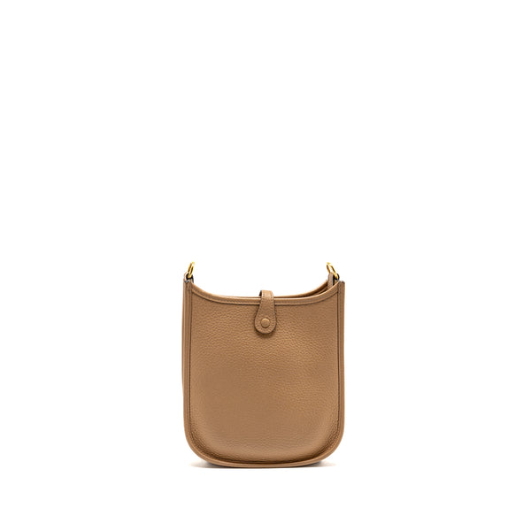 Hermes Mini Evelyne Clemence Chai GHW Stamp U