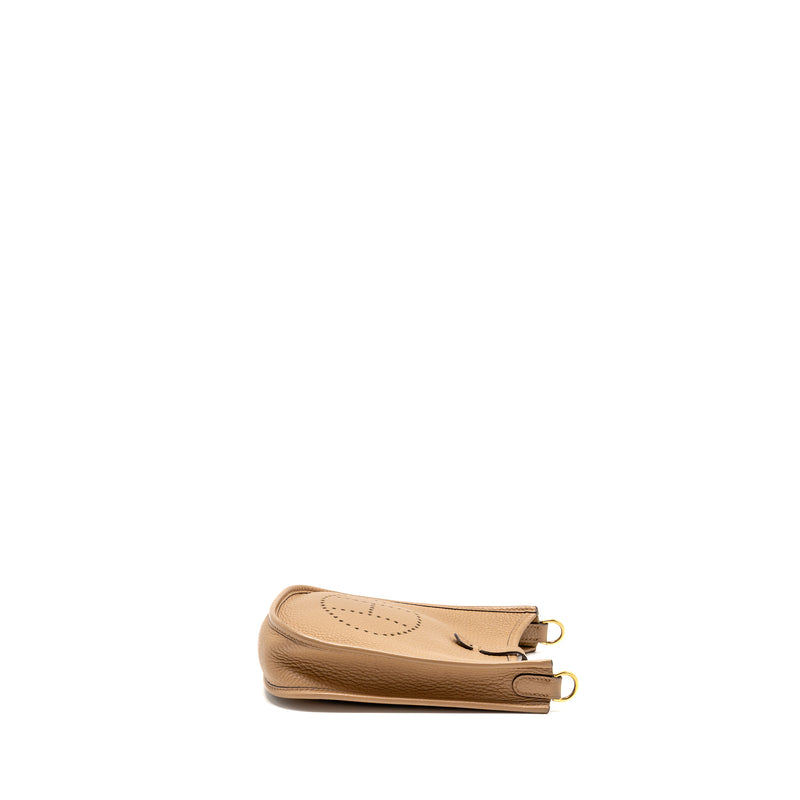 Hermes Mini Evelyne Clemence Chai GHW Stamp U