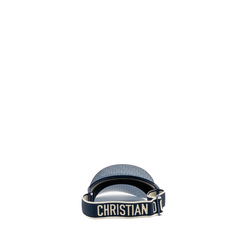 DIOR DiorClub V1U Visor Blue Dior Oblique