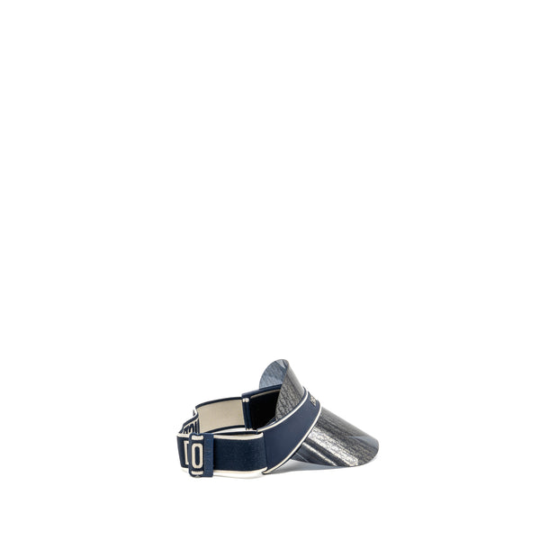 DIOR DiorClub V1U Visor Blue Dior Oblique