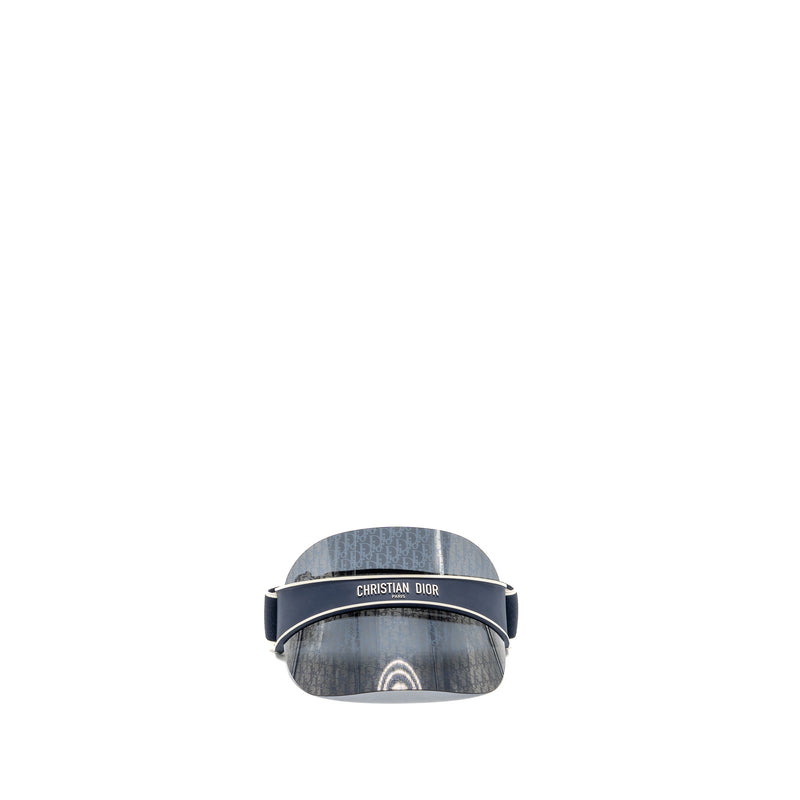 DIOR DiorClub V1U Visor Blue Dior Oblique