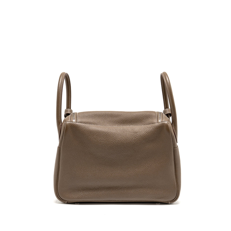 Hermes Lindy 30 Clemence Etoupe SHW Stamp U