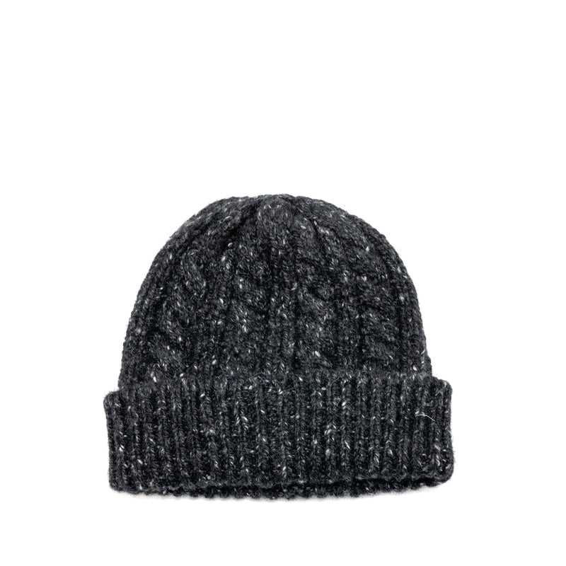 Chanel 26A CC Beanie Cashmere Black/White
