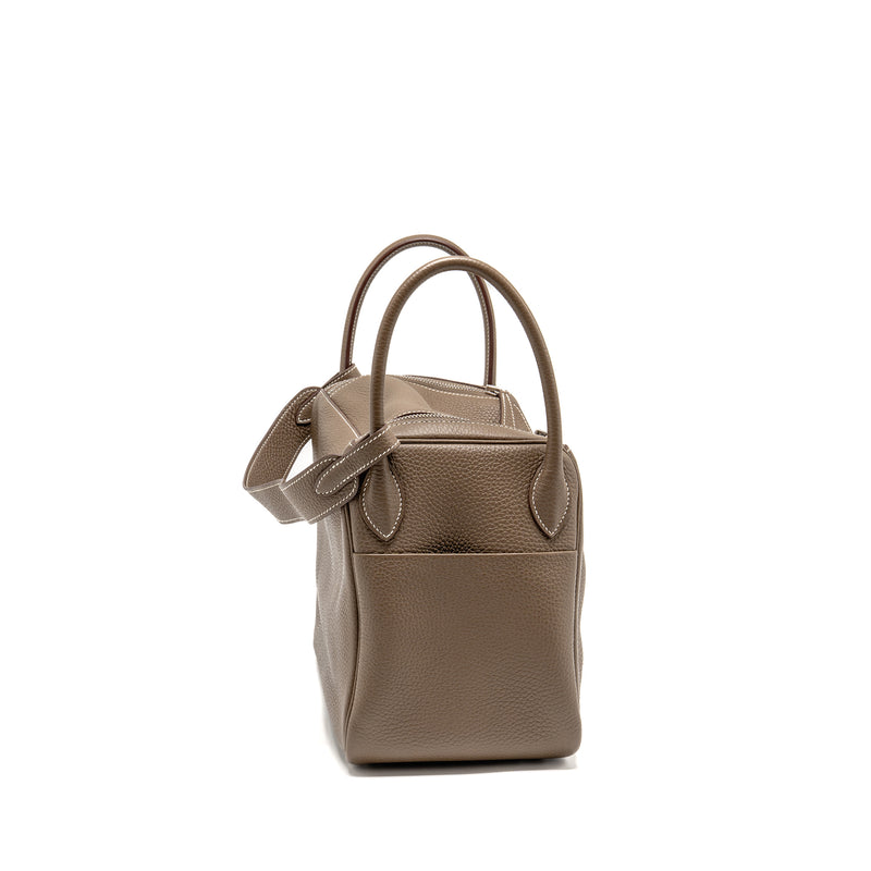 Hermes Lindy 30 Clemence Etoupe SHW Stamp U