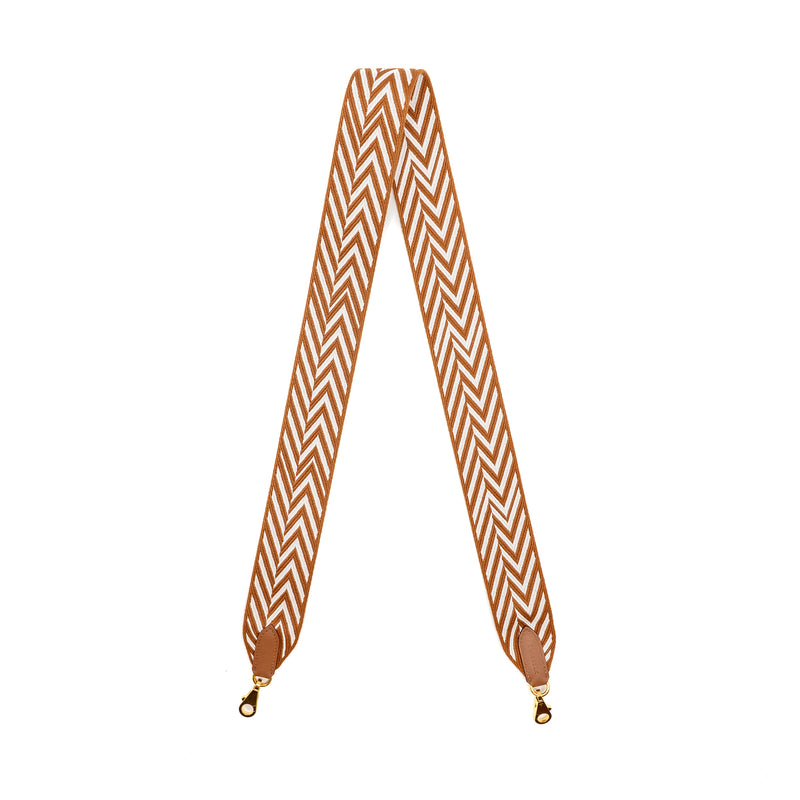 Hermes 105cm bandouliere shoulder strap 50mm width canvas / swift gold GHW stamp W