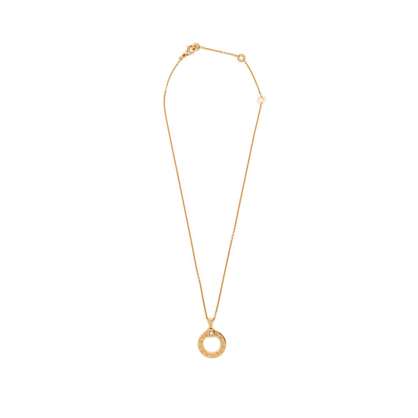 Bvlgari bvlgari necklace rose gold diamond