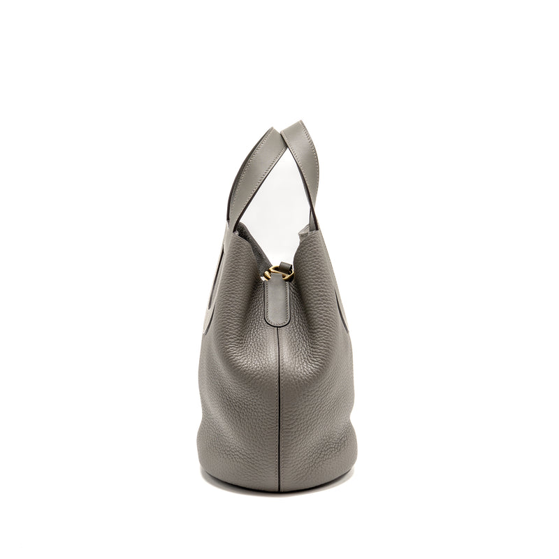 Hermes in-the-loop 23 Clemence Gris Meyer GHW Stamp U