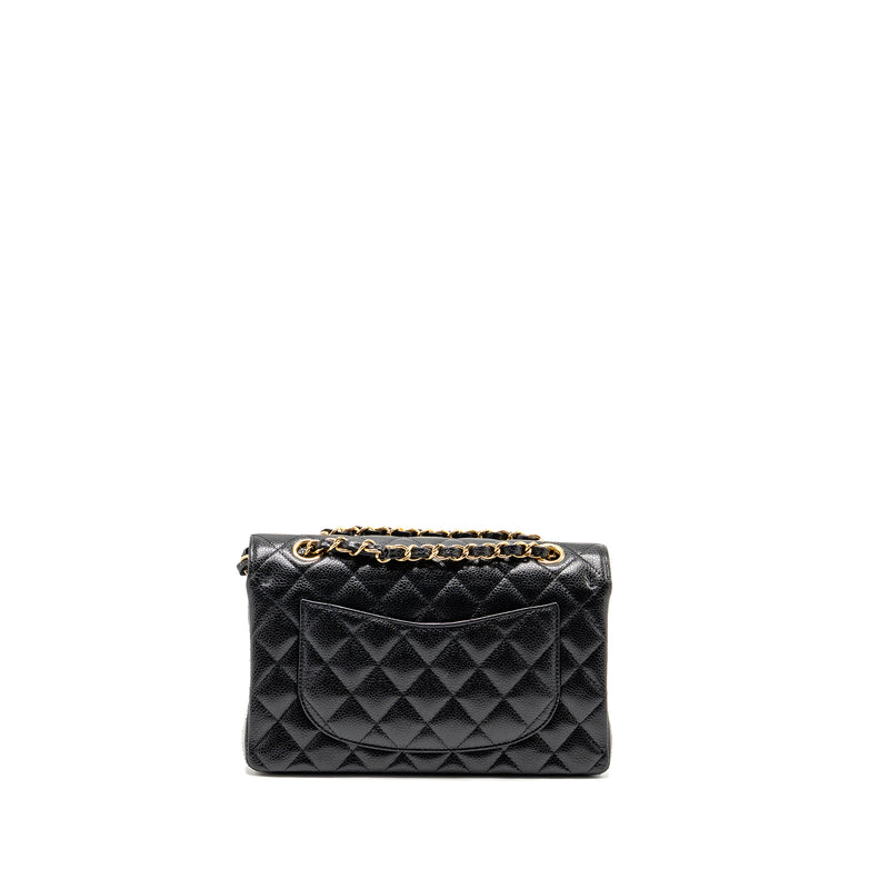 Chanel Small Classic Double Flap Bag caviar Black GHW (Microchip)