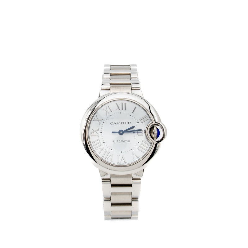 Cartier Ballon Bleu De Cartier Watch 33mm, Automatic, Steel, Model: WSBB0062