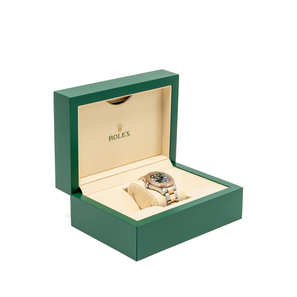 Rolex Yacht-Master 37 Oystersteel, Everose Gold Intense Black Dial Oyster Bracelet Model: 268621