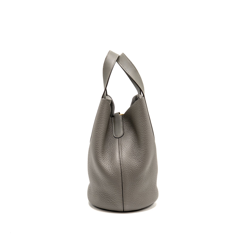 Hermes in-the-loop 23 Clemence Gris Meyer GHW Stamp U