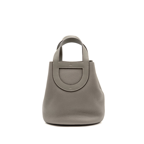 Hermes in-the-loop 23 Clemence Gris Meyer GHW Stamp U