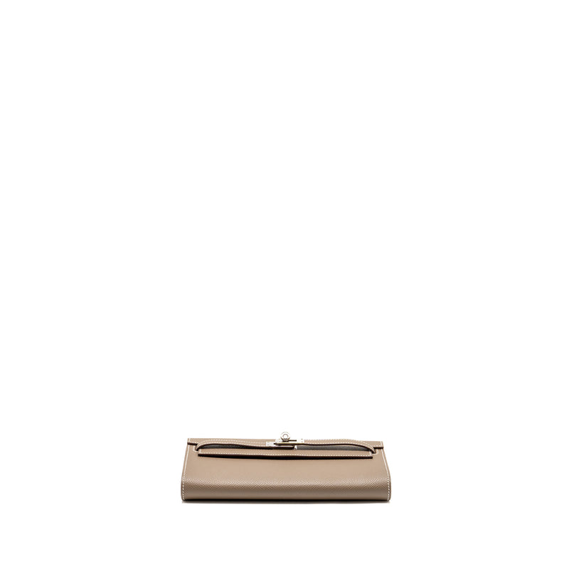 Hermes Kelly To GO Epsom Etoupe SHW Stamp B