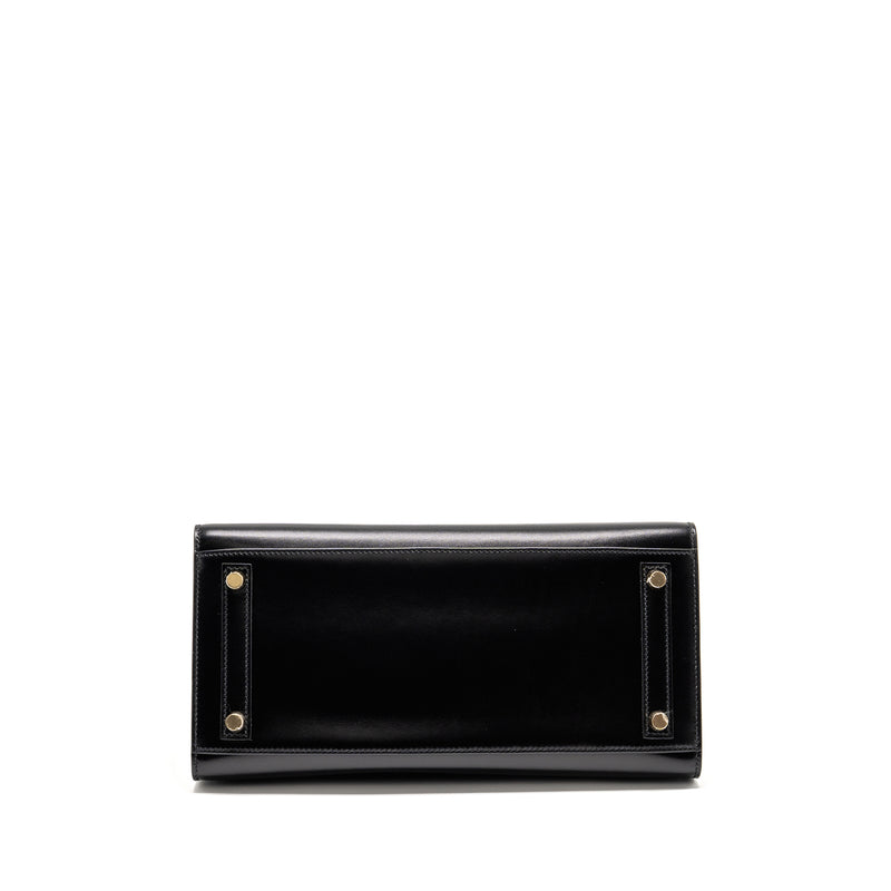 Hermes Birkin 30 Box Black GHW Stamp B