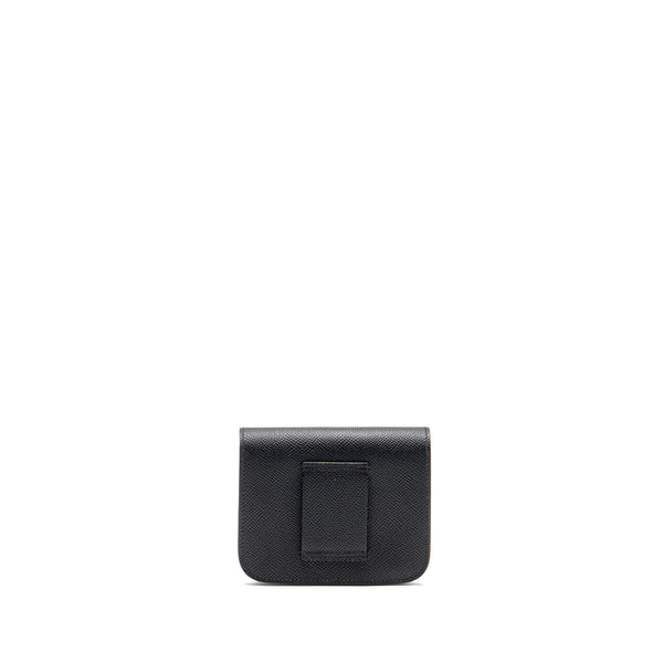 Hermes Constance Slim Epsom Black GHW Stamp B