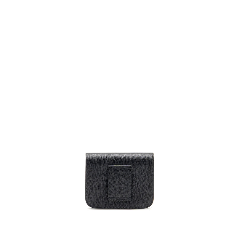 Hermes Constance Slim Epsom Black GHW Stamp B