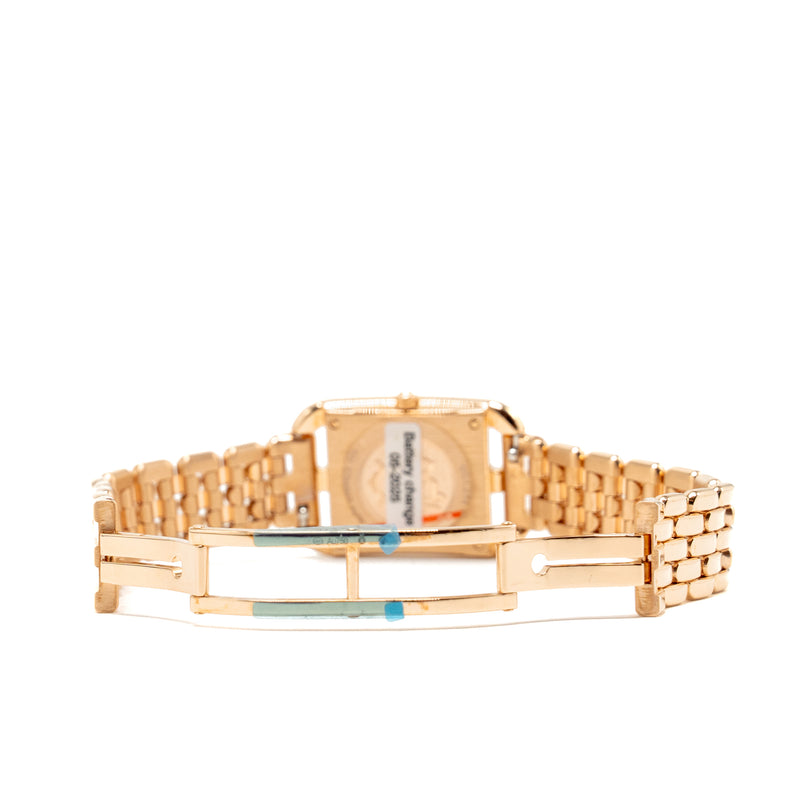 Hermes Cape Cod Watch Small Model 31mm Rose Gold, Diamonds