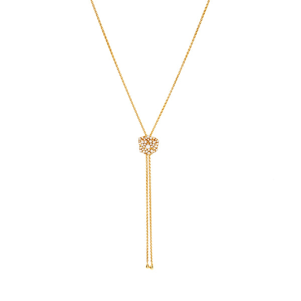 Piaget Rose Pendant Rose gold with diamonds