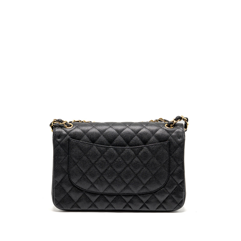 Chanel Jumbo Classic Double Flap Bag Caviar BLACK GHW