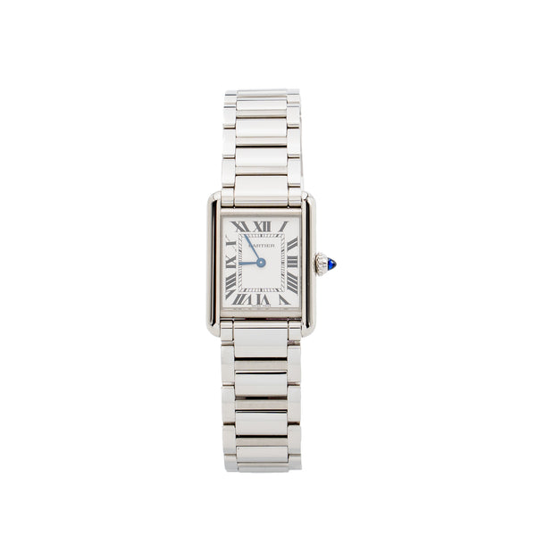 Cartier Tank Must Watch Small model, Steel Case, Quartz Movement Model: WSTA0051