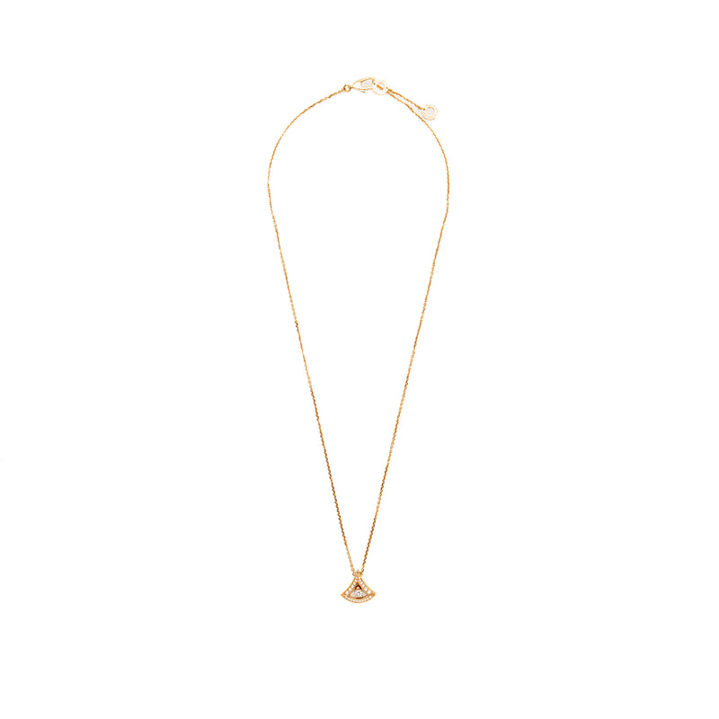 Bvlgari Divas’ Dream Necklace Rose Gold with Diamonds