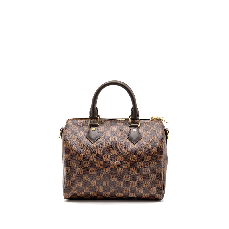 Louis Vuitton Speedy Bandouliere 25 Damier Ebene Canvas GHW