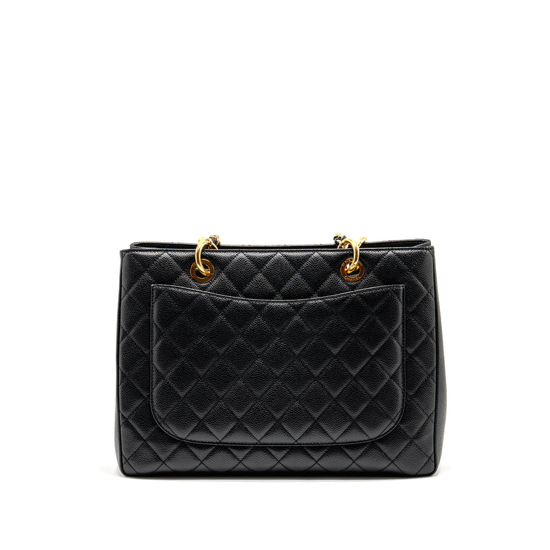 Chanel Grand Shopping Tote Bag caviar Black GHW