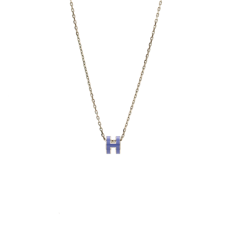 Hermes Mini Pop H Pendant Lilas SHW