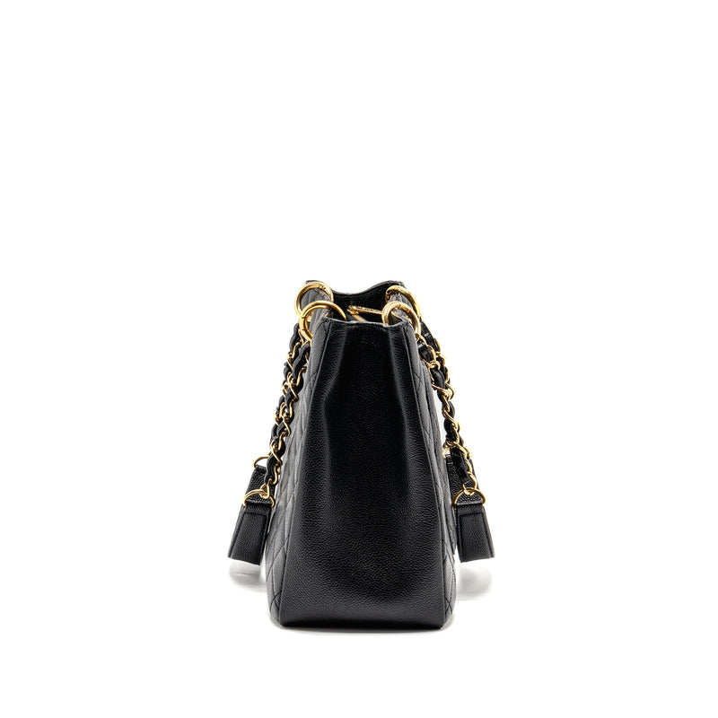 Chanel Grand Shopping Tote Bag caviar Black GHW
