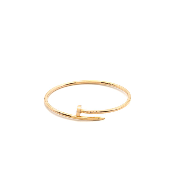 CARTIER Size 16 Juste un Clou Bracelet Small Model Rose Gold