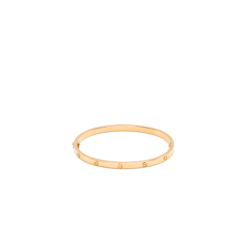 Cartier size 16 Love bracelet, small model rose gold