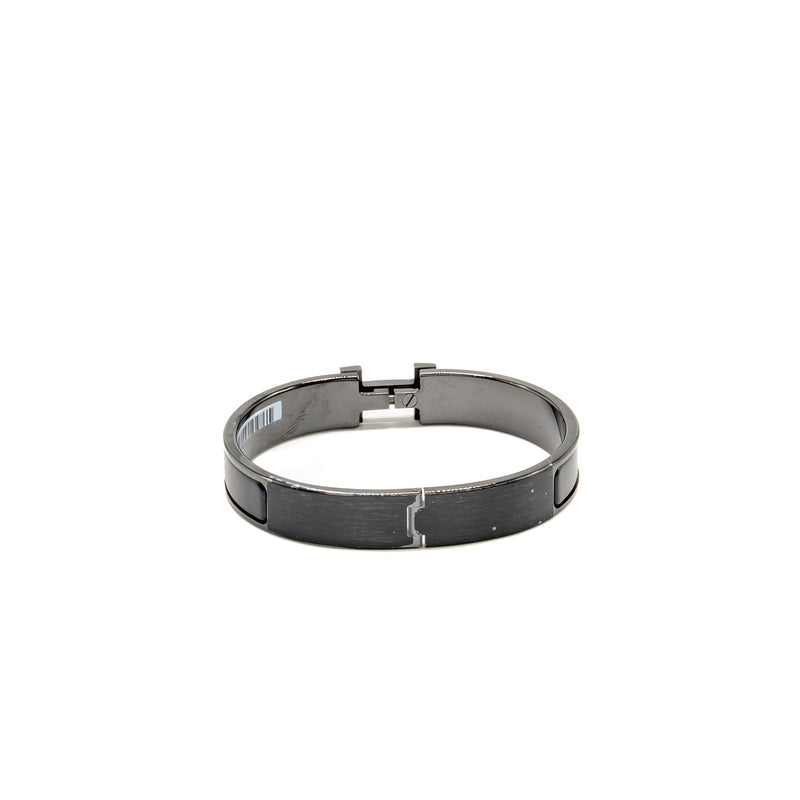 Hermes Size T5 Clic HH Bracelet So Black