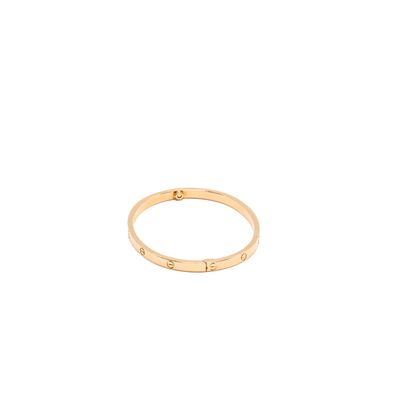 Cartier size 16 Love bracelet, small model rose gold