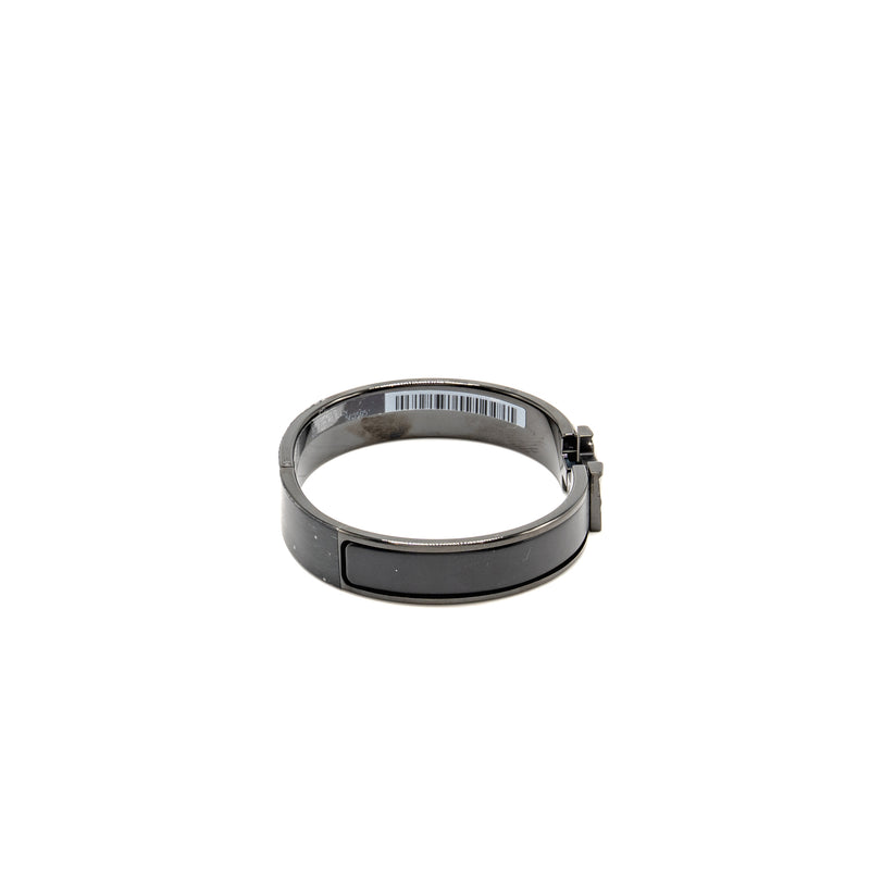 Hermes Size T5 Clic HH Bracelet So Black
