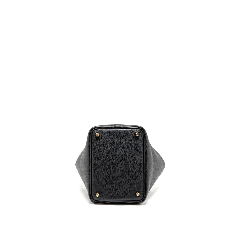 Hermes Picotin 18 Lock Bag Clemence BLACK GHW Stamp U