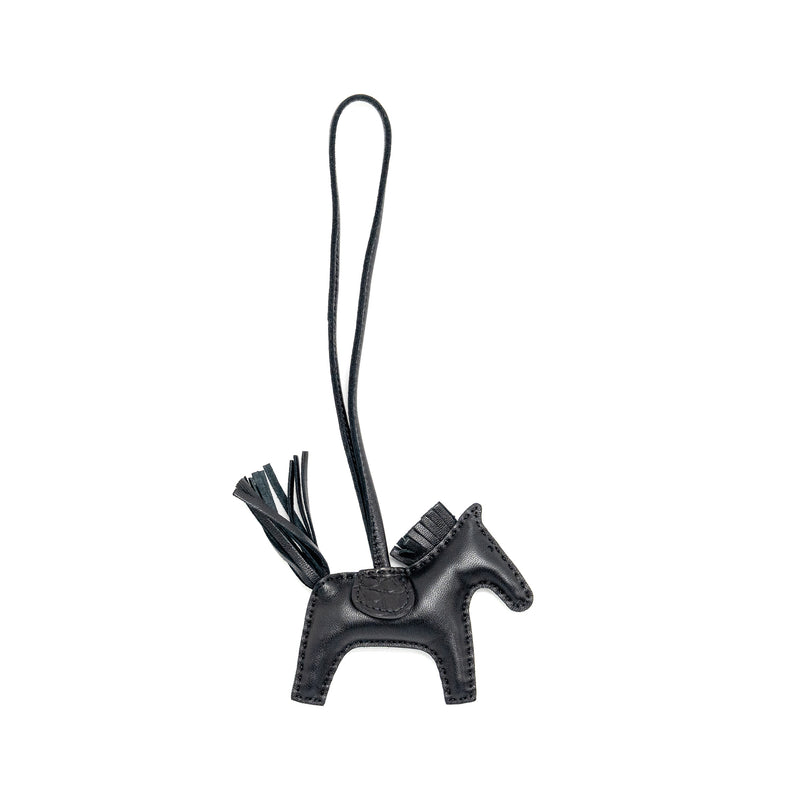 Hermes Rodeo PM Bag Charm Matt Alligator Touch So Black Stamp Z