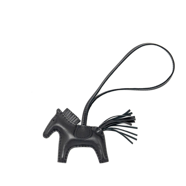 Hermes Rodeo PM Bag Charm So Black Stamp D