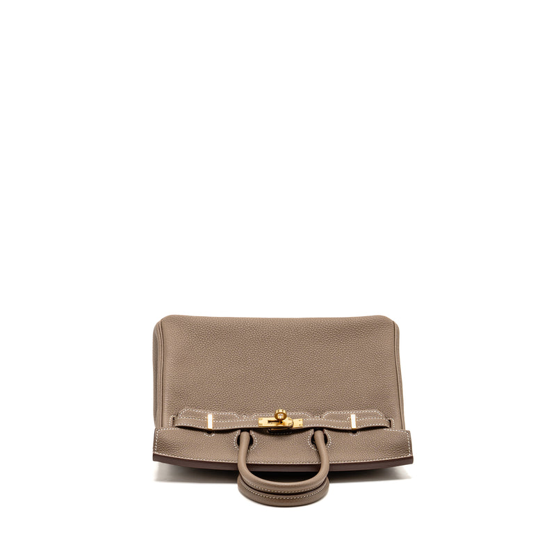 Hermes Birkin 25 Togo Etoupe GHW Stamp Z