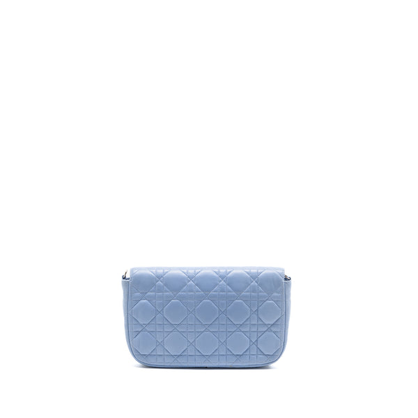 Dior Miss Dior Crossbody Bag Lambskin Light Blue SHW