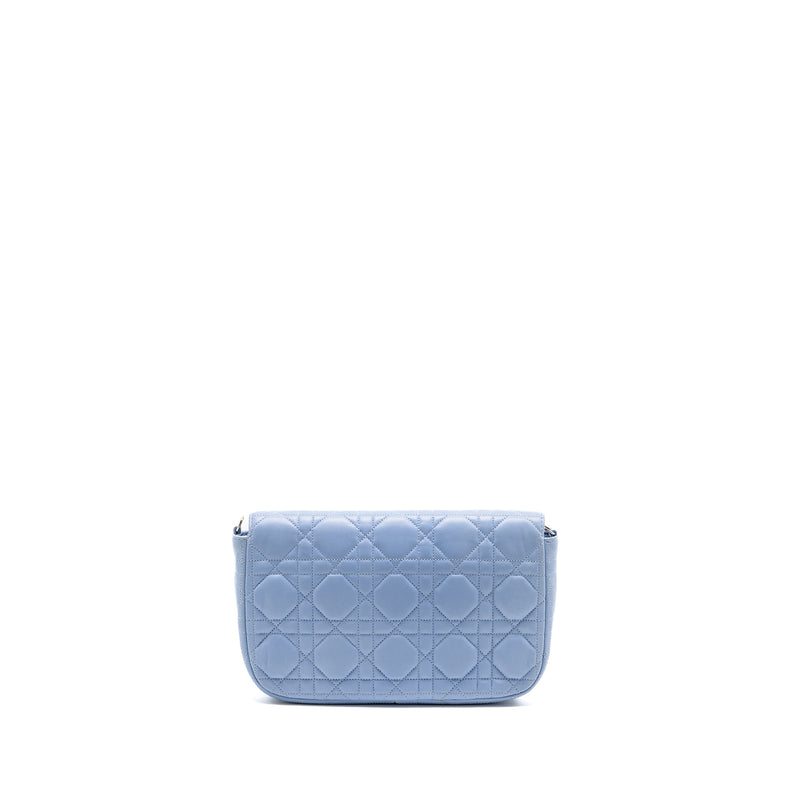 Dior Miss Dior Crossbody Bag Lambskin Light Blue SHW