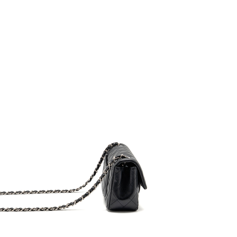 Chanel Mini Rectangular Flap Bag Lambskin Black SHW