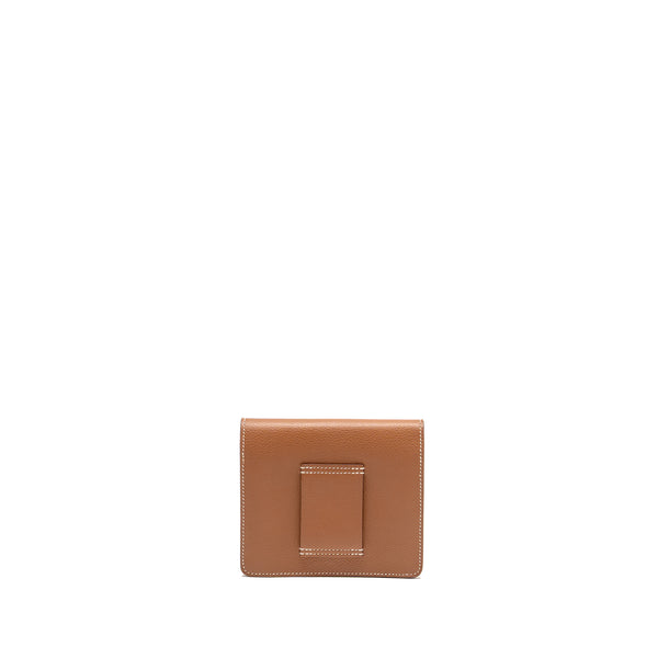 Hermes Roulis Slim Evercolor Gold GHW Stamp Z
