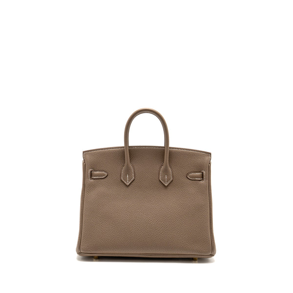 Hermes Birkin 25 Togo Etoupe GHW Stamp Z