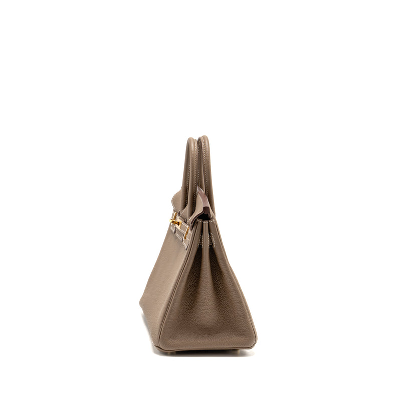 Hermes Birkin 25 Togo Etoupe GHW Stamp Z